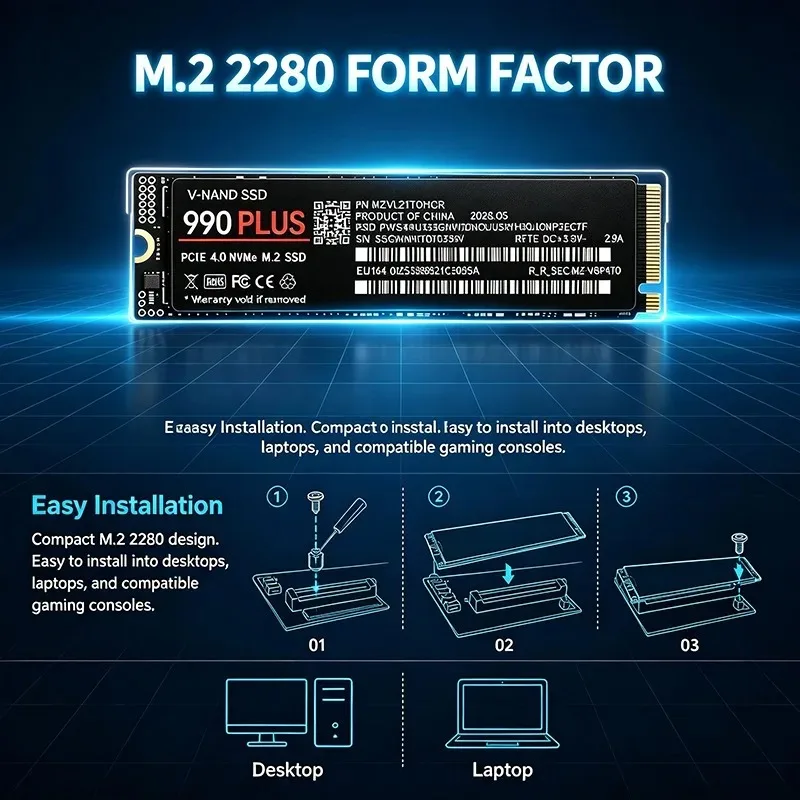 990 Plus NVMe M.2 2280 PCIe 4. - M.2 Nvme 4Tb Pcie 4.0 Ssd recensione e prezzo
