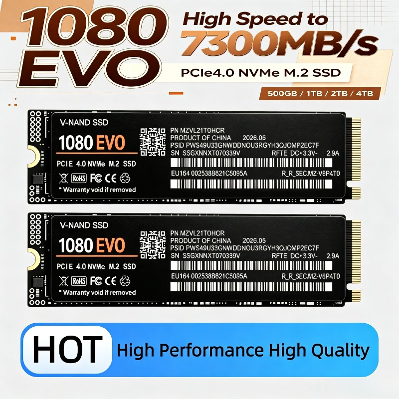 2026 NUOVO 1080 EVO M.2 NVMe P - M.2 Nvme 4Tb Pcie 4.0 Ssd recensione e prezzo