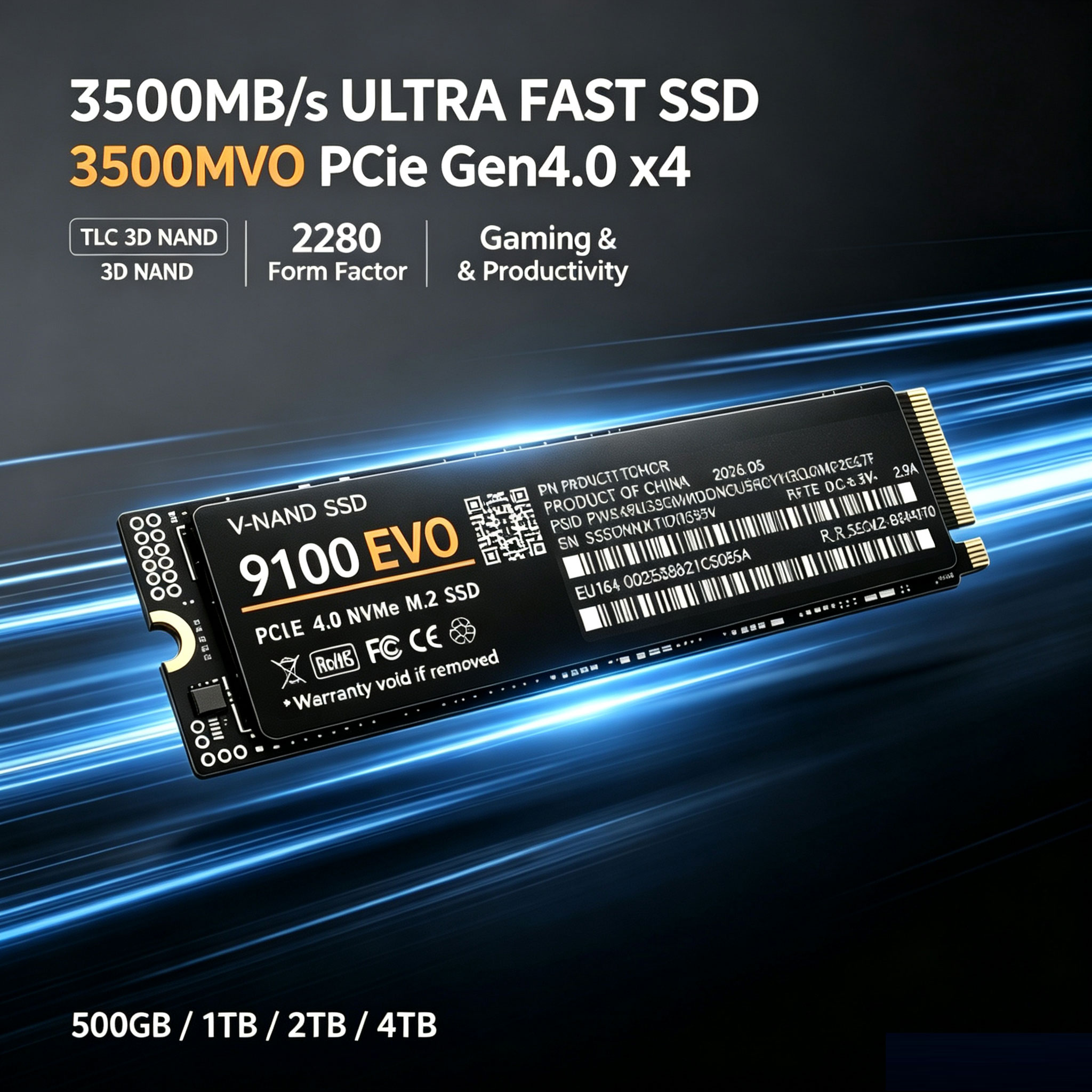 SSD NVMe M.2 per gaming 9100 E - M.2 Nvme 4Tb Pcie 4.0 Ssd recensione e prezzo