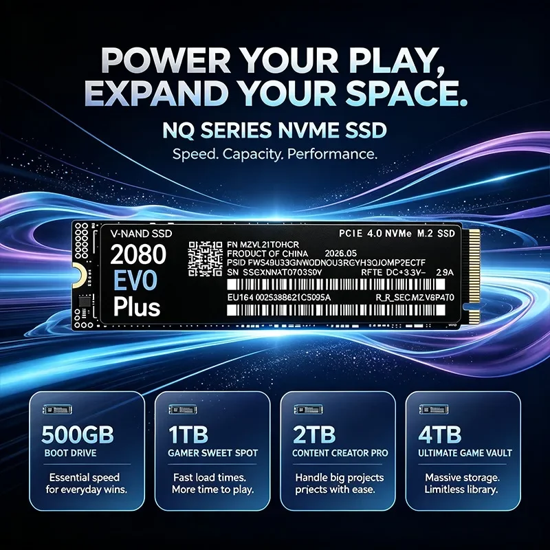 2080 EVO Plus M.2 NVMe 2280 PC - M.2 Nvme 4Tb Pcie 4.0 Ssd recensione e prezzo